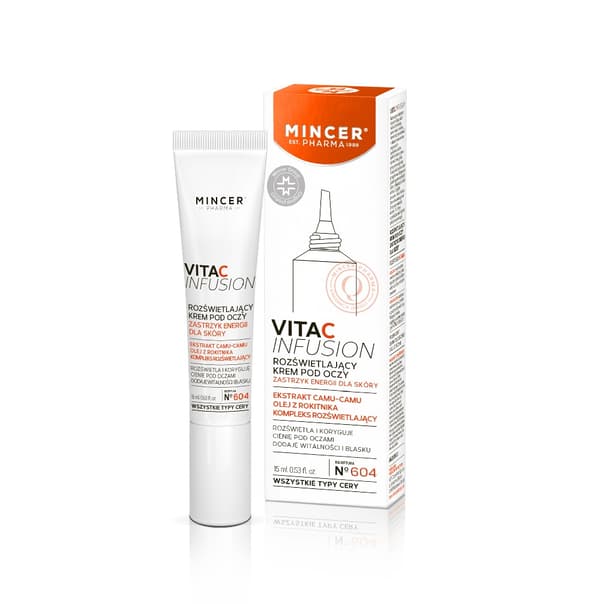 Mincer Pharma Vita C Øjencreme til oplysende infusion No.604, 15 ml