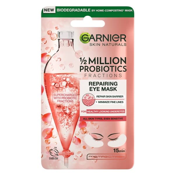 Garnier 1/2 Miljon Probiotics Fractions Återfuktande ögonplåster, 6g