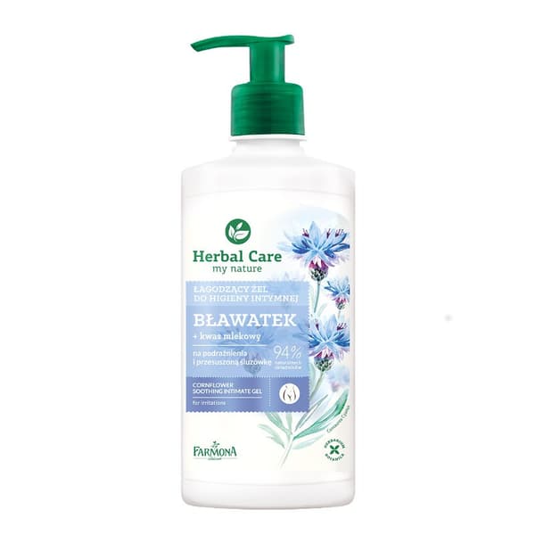 Farmona Urtepleje Beroligende Intimhygiejnisk Gel - Blåklokke, 330 ml