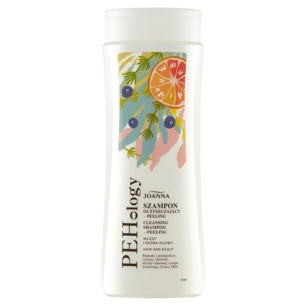 Joanna PEHology Hovedbund og hårbund rensende skrubbeshampoo, 300 ml