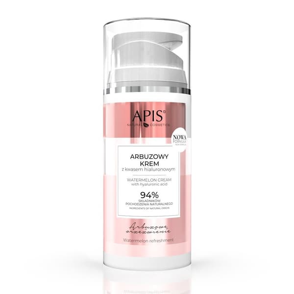 Apis Vandmelon forfriskende vandmeloncreme med hyaluronsyre, 100 ml