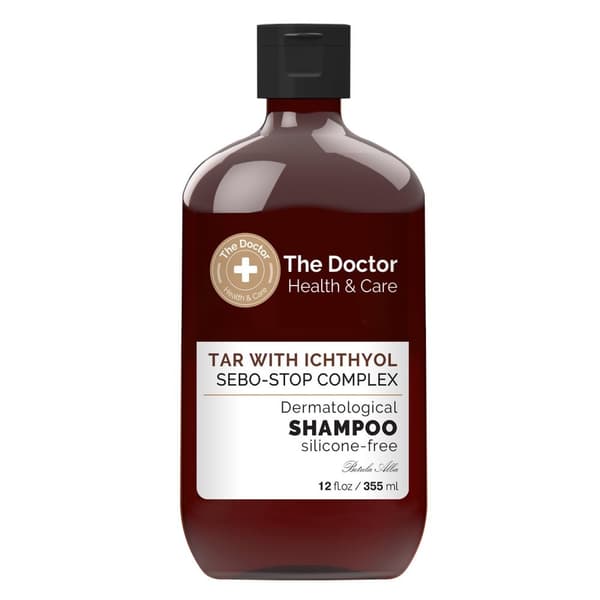 The Doctor Hälsa & Omvårdnad Hårschampo Tjära + Ichtyol + Sebo-Stop Complex, 355ml