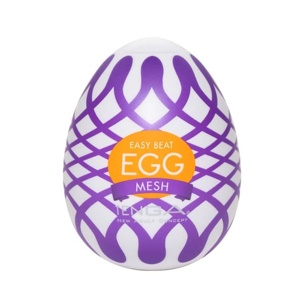 Tenga Let Beat Æg Mesh Engangs-masturbator i ægform