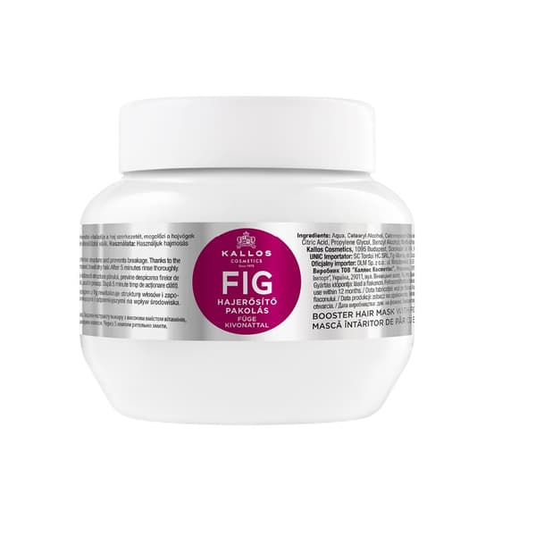 Kallos Fig Booster Hårmaske med figenekstrakt, 275 ml