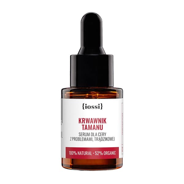 Iossi Blodkar & Tamanu Serum til problematisk og akne-udsat hud, 10 ml