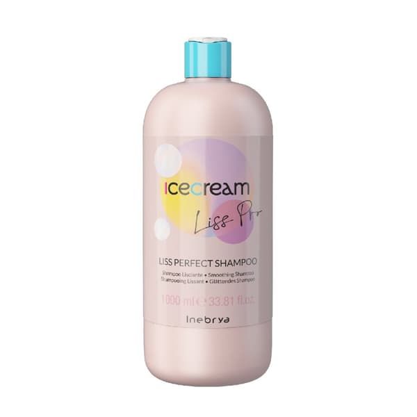 Inebrya Ice Cream Liss-Pro Hår Reducerende Shampoo, 1000ml