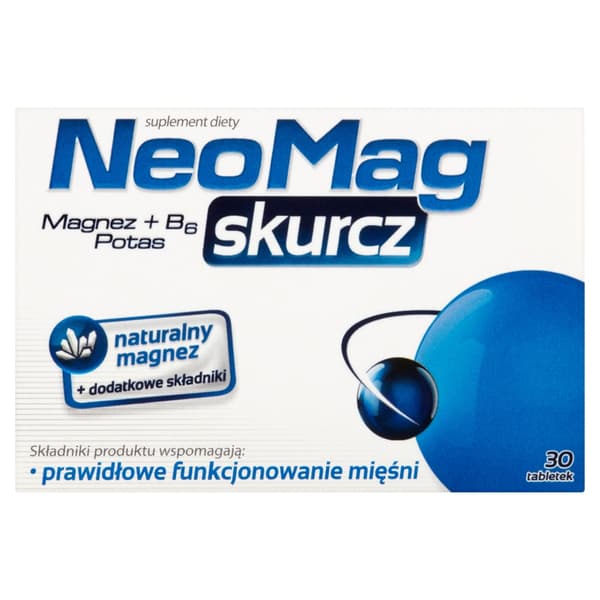NeoMag lihassupistusten ehkäisyyn, 30 tablettia