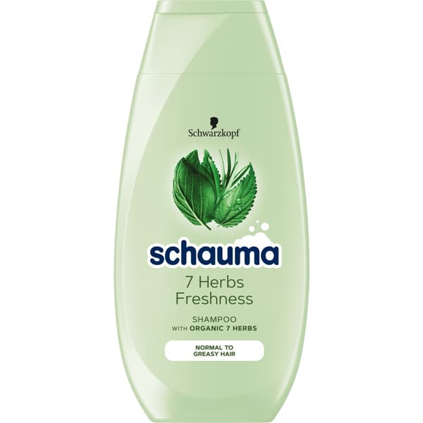 Schauma Luonnollinen 7 Yrtin Shampoo, 250ml