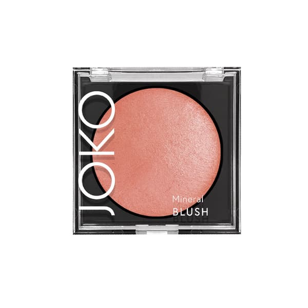 Mineralpuder i rostfritt stål - 14,2g Kompakt Powder compact Joko Kosmetika Med Pressat Puder till Perfekt täckning och Glittrande Slutfinish