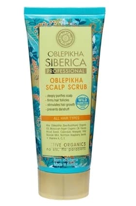 Natura Siberica Havtorn Rensende Hovedbunds Peeling med Hydrolat fra Havtorn, 200ml