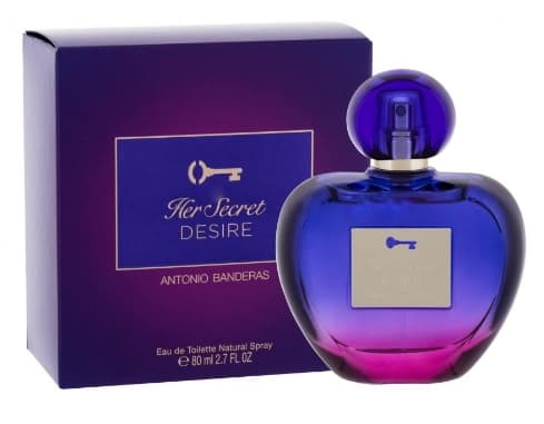 Antonio Banderas Hennes Hemliga Begär Eau de Toilette, 80ml