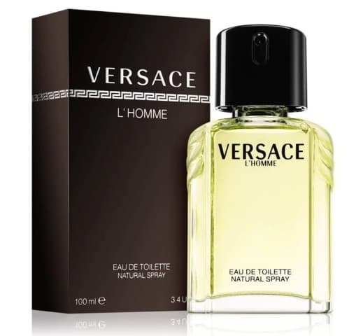 Versace L'Homme Eau de Toilette, 100 ml - Herrparfym med en tidlös och elegant doft för den moderna gentlemannen. Lockande noter av trä och örter skap