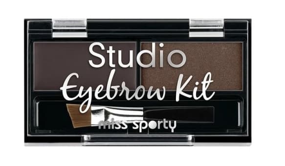 Miss Sporty Studio Kulmakarvojen muotoilusetti 001 Medium Brown, 1.1g