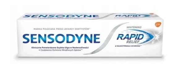 Sensodyne Snabb Lättnad Vitamin B Känsliga Tänder, 75 ml