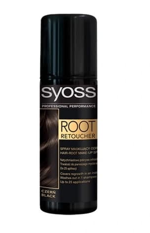 Syoss Täckningspray för Utväxtmaskering i Svart - 120ml