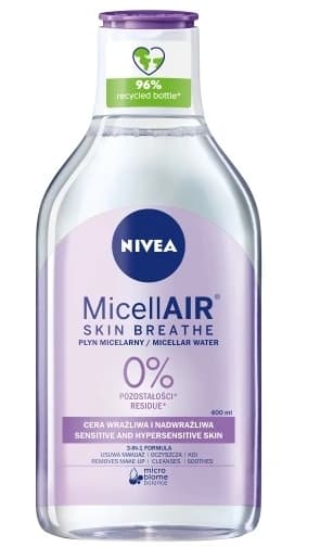 Nivea MicellAir Sensitive Skin Micellärvatten, 400ml