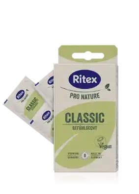 Ritex Pro Nature Classic Kondomer, 8 stk.