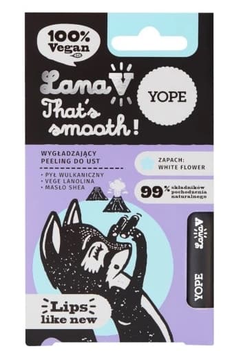 Yope Närande och Återfuktande Ull Läppskrubb, 2.5g