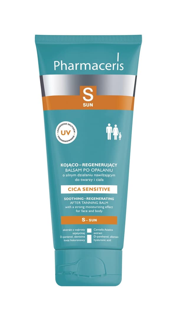 Pharmaceris S Lugnande och Regenererande After Sun Balsam, 200 ml