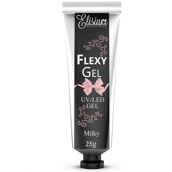 Elisium Joustavat Geelikynnet: Milky, 25g