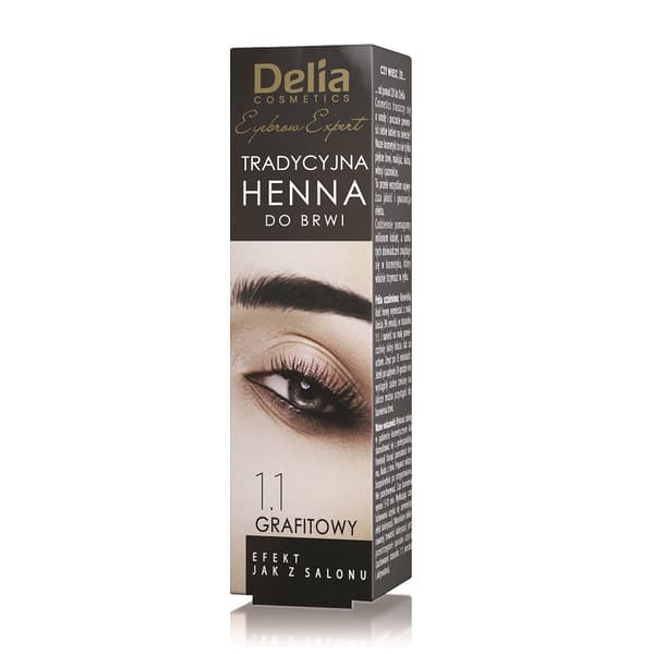 Delia Expert Ögonbryn Färg i Grafit - Precision och Tradition för Perfekta Ögonbryn