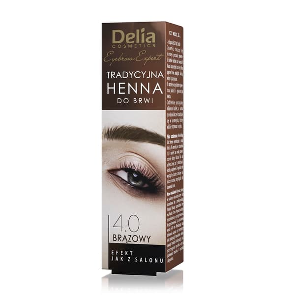 Delia Ammattimainen Kulmakarvaväri 4.0 Ruskea 2g.