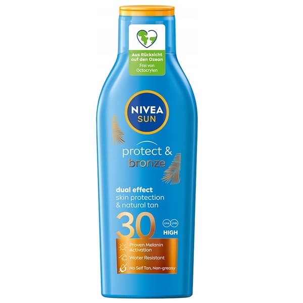 Skyddande Solbalsam SPF30 med Brun-utan-sol-effekt - Nivea Sun (200 ml)
