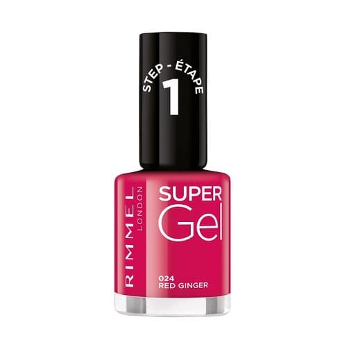 Rimmel Super Gel Nagellack 024 Röd Ingefära, 12 ml
