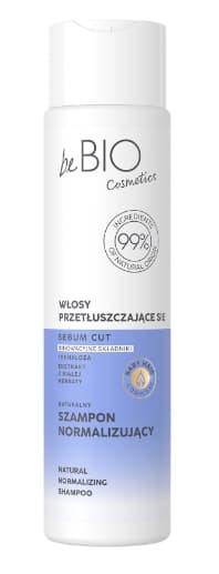 BeBio Ewa Chodakowska Luonnollinen shampoo rasvoittuville hiuksille, 300ml