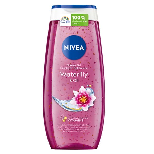 Nivea Vesililja & Öljyhoito Suihkugeeli, 250ml