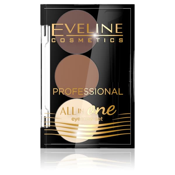 Kaikki Aikojen Kulmakarvasetti Eveline Kosmetiikalta 02, 1.7g