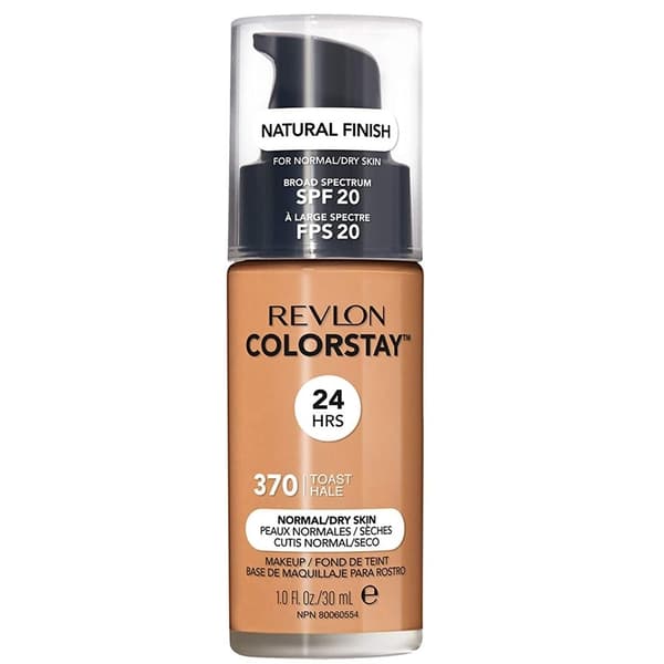 Revlon ColorStayTM-voide normaalille/kuivalle iholle, SPF20 – Sävy 370 Toast, 30 ml