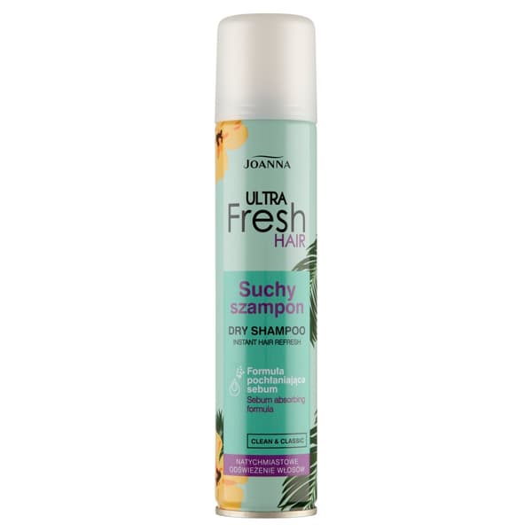 Joanna Ultra Frisk Hårtørrshampoo Classic, 200 ml