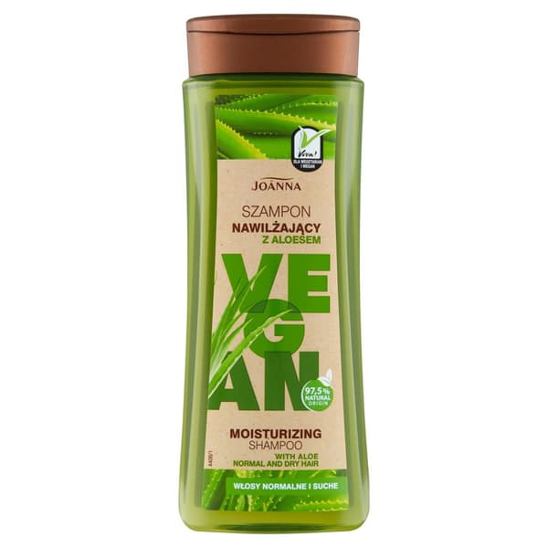 Kosteuttava Aloe Vera -sampoo Joanna Vegan, 300ml