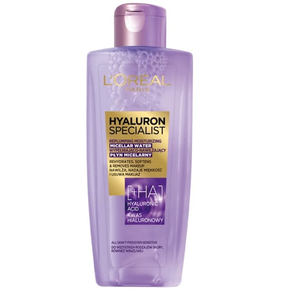 L'Oreal Paris Hyaluron-asiantuntija täyteläinen kosteuttava misellivesi, 200 ml