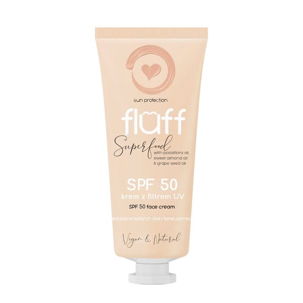Fluff Kasvovoide SPF50 Tasaisemman Ihon Sävyille, 50ml