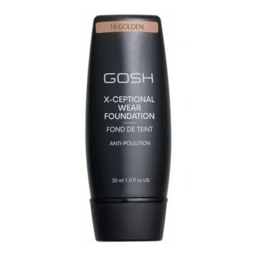 Gosh X-Ceptional Wear Langtidsholdbar Foundation 16 Golden, 30ml