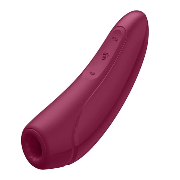 Satisfyer Curvy 1+ Berøringsfri sugende-vibrerende stimulator Rose Red