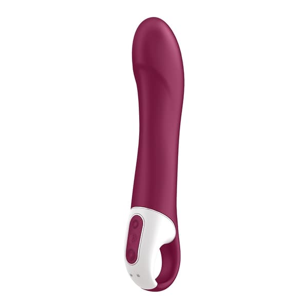 Stor Varme Opvarmet Vibrator Lilla