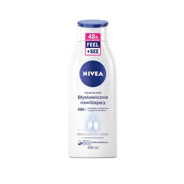 Nivea Effektiv Fuktgivande Kroppslotion, 400ml