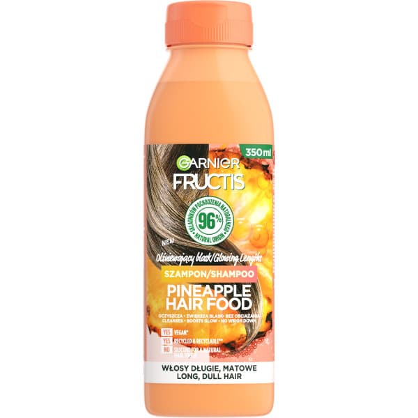 Garnier Fructis Ananas Hiusvoide Matta Lopputulokseen, 350ml
