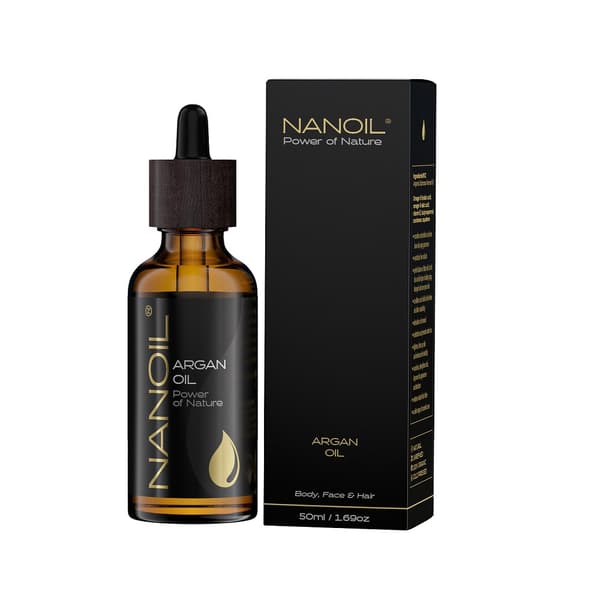 Nanoil Arganolja för hår- och kroppsvård, 50ml