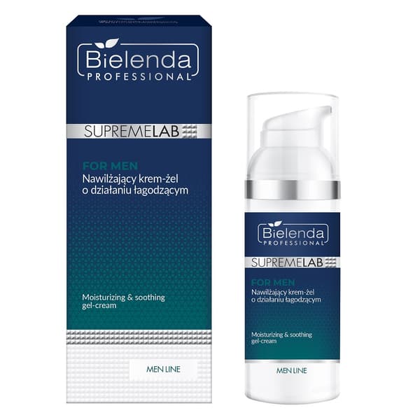 Bielenda SupremeLab For Men Fugtgivende Beroligende Creme-Gel, 50ml