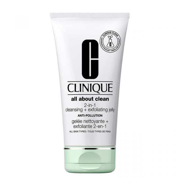 Clinique Alt Om Rensende + Eksfolierende Gel 2-i-1 til Ansigtet, 150ml