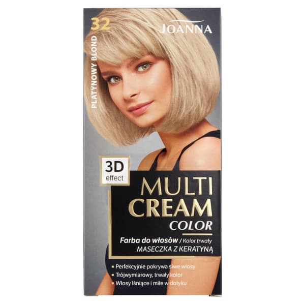 Joanna Multi Cream Farve til Hår 32 Platinblond