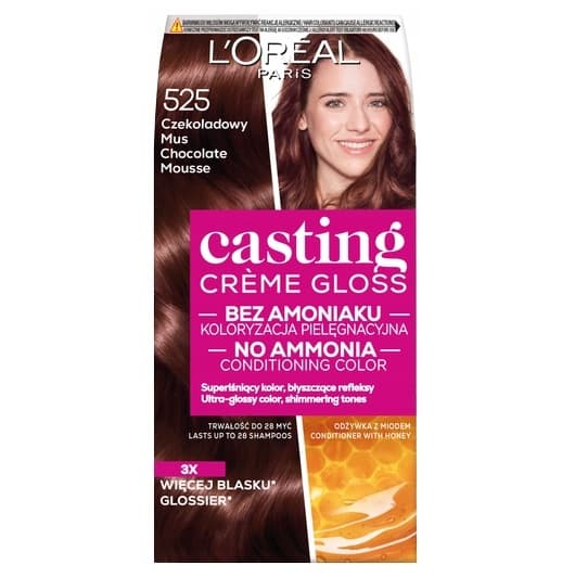 L'Oreal Paris Chokolade Rømfarve til Hår 525