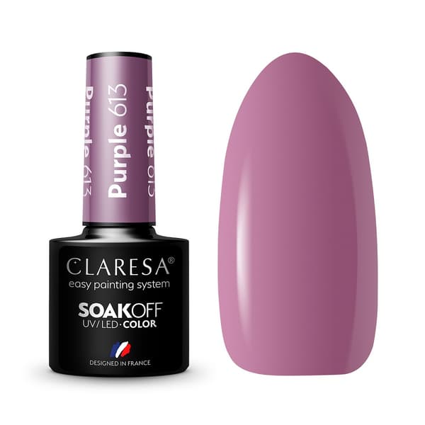 Claresa Soak Off UV/LED Purpur Hybridlack 613, 5g