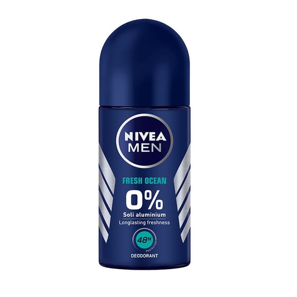 Nivea Herkän Ihon Miesten Antiperspiranttipallo, 50ml.