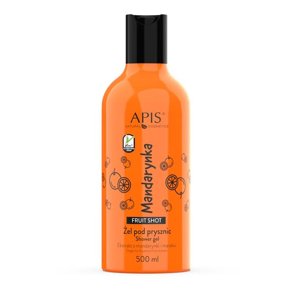Apis Frugt Skum Shower Gel, Mandarin, 500ml