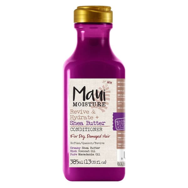 Maui Moisture Genopliv & Hydratér + Balsam til hår med Shea Butter, 385ml